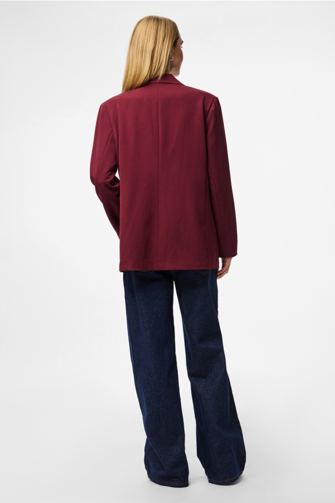 PCKAMIL LS LOOSE BLAZER NOOS BC 17157464 Tawny Port